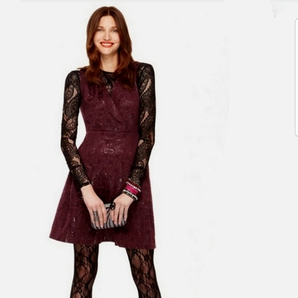 Metallic Skater Dress - Picture 5 of 5